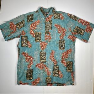 Vintage Reyn Spooner Hawaiian Shirt Men’s Large